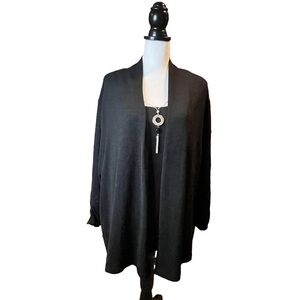 Alfred Dunner Open Front Blouse with Attached Tank, Size XL